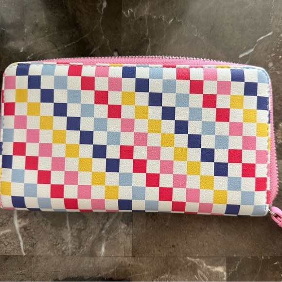 No Boundaries Women's Zip Around Wristlet Wallet - Picture 4 of 7